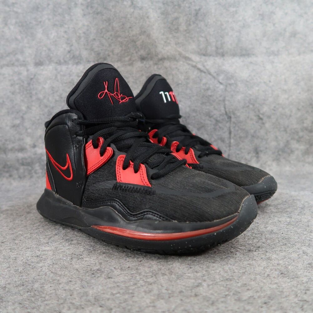 Nike Shoes Kids 6 Sneakers Kyrie Infinity Athletic Trainers Black Red GS Sports